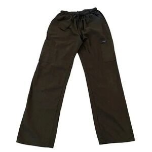 Daggaci Straight  Leg Cotton Blend Unisex Scrub Pants SZ S